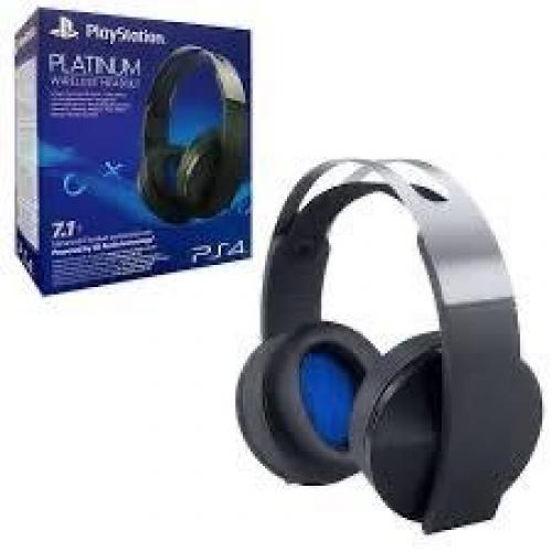 Sony PS4 platinum wireless headset