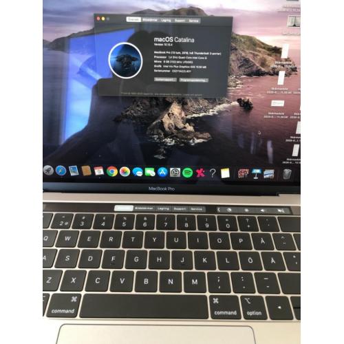 MacBook Pro med touch bar - 2019