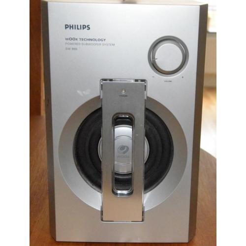 Philips Subwoofer SW 988   1 mindre högtalare